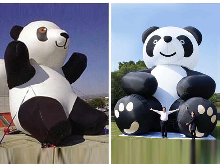 朝阳充气熊猫展示